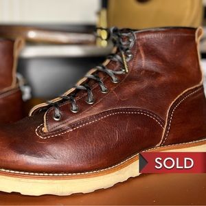 Red Wing 2906 Lineman in Briar Oil Slick 9.5D